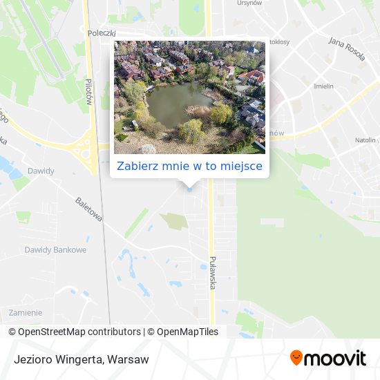 Mapa Jezioro Wingerta