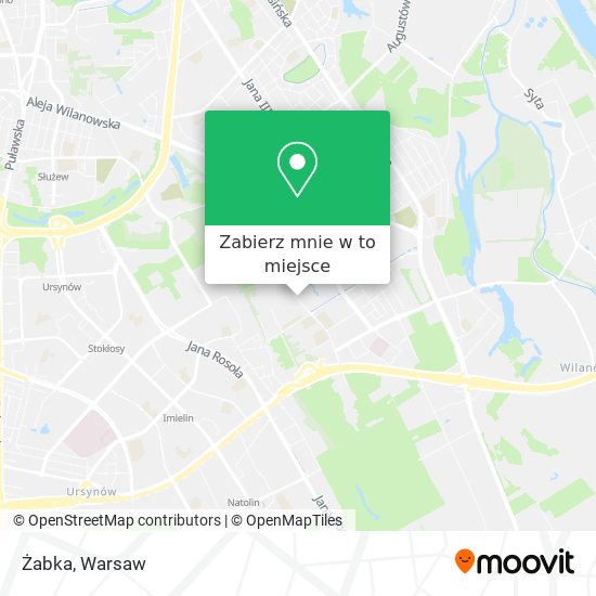 Mapa Żabka