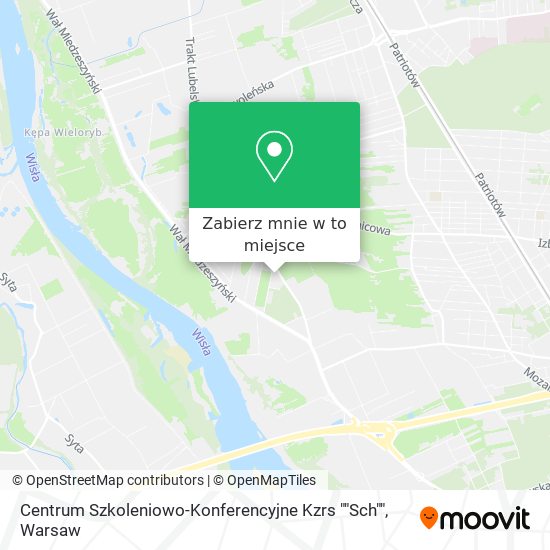 Mapa Centrum Szkoleniowo-Konferencyjne Kzrs ""Sch""