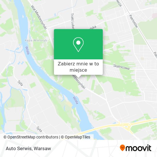 Mapa Auto Serwis