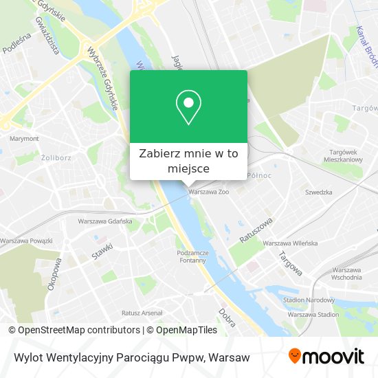 Mapa Wylot Wentylacyjny Parociągu Pwpw