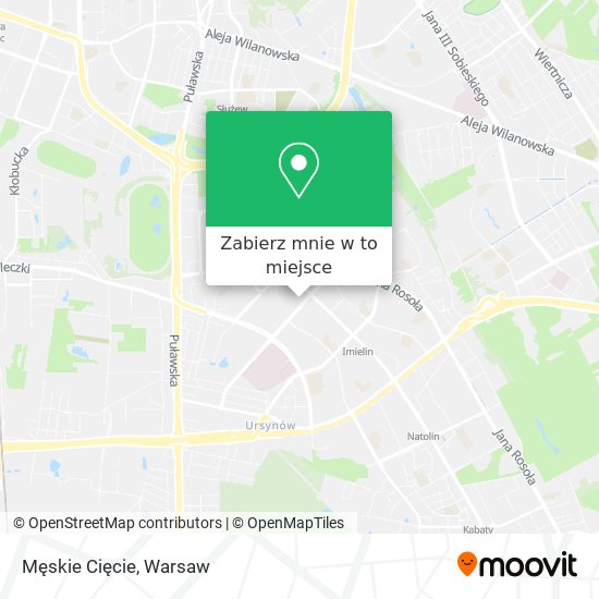 Mapa Męskie Cięcie