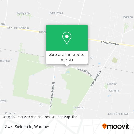 Mapa Zwk. Siekierski