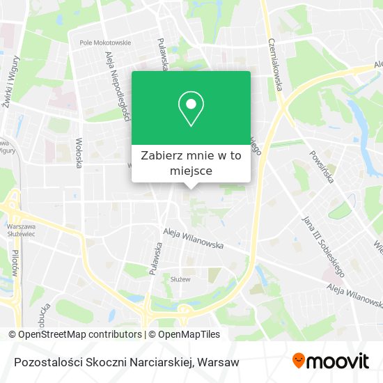 Mapa Pozostalości Skoczni Narciarskiej