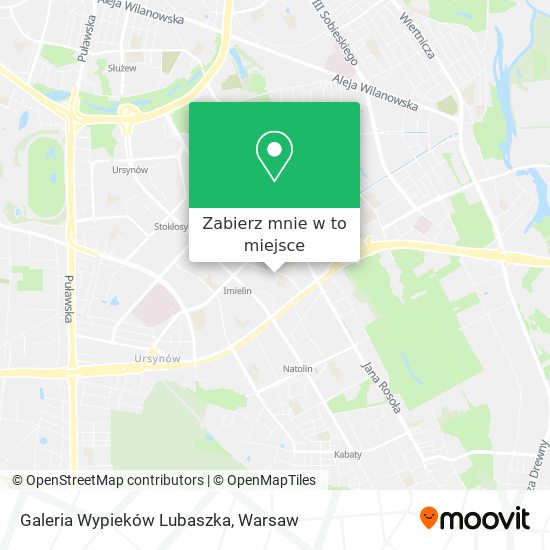 Mapa Galeria Wypieków Lubaszka