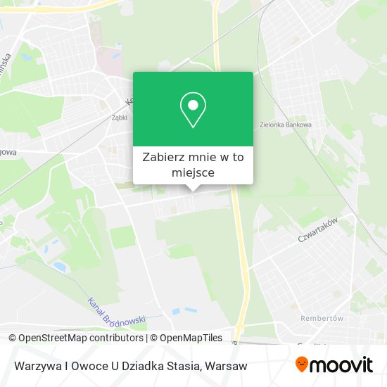 Mapa Warzywa I Owoce U Dziadka Stasia