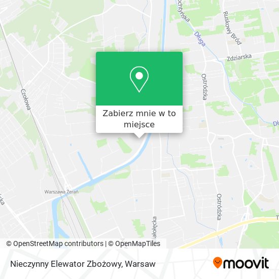 Mapa Nieczynny Elewator Zbożowy