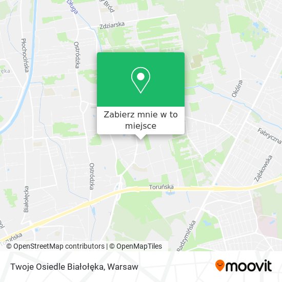 Mapa Twoje Osiedle Białołęka