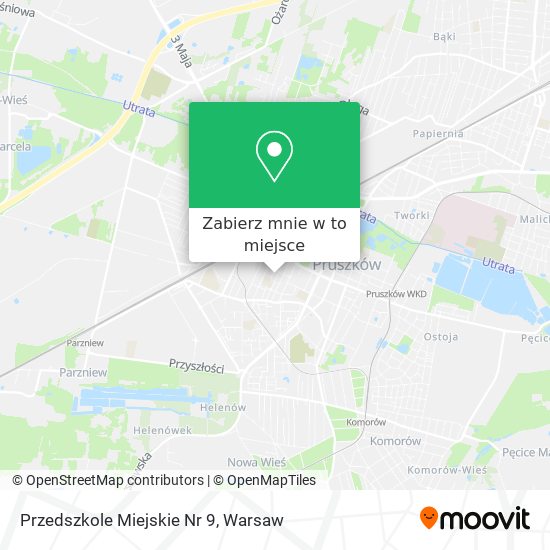 Mapa Przedszkole Miejskie Nr 9