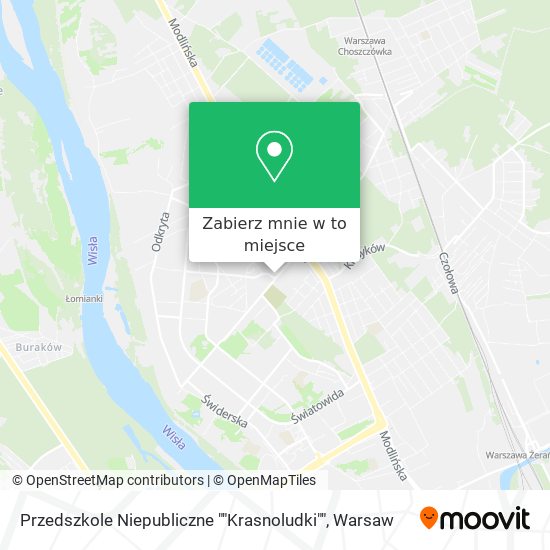 Mapa Przedszkole Niepubliczne ""Krasnoludki""