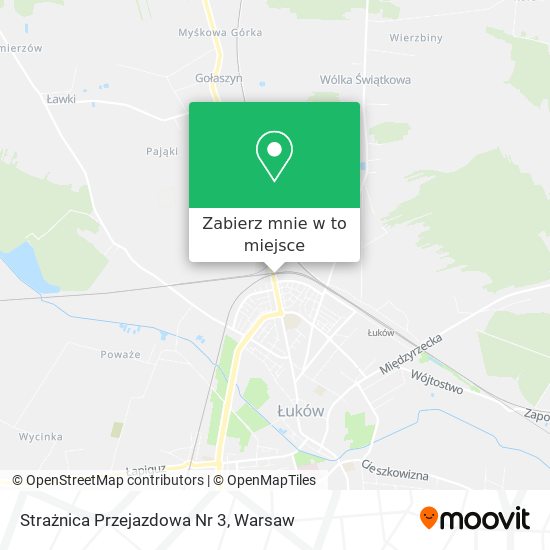 Mapa Strażnica Przejazdowa Nr 3