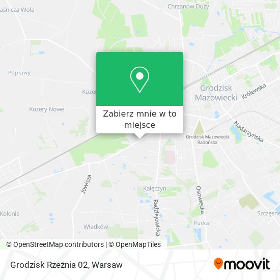 Mapa Grodzisk Rzeźnia 02