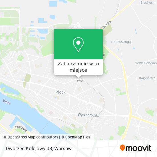 Mapa Dworzec Kolejowy 08