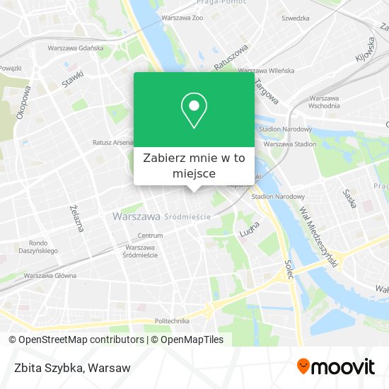 Mapa Zbita Szybka