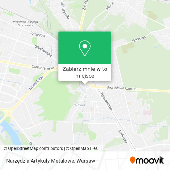 Mapa Narzędzia Artykuły Metalowe