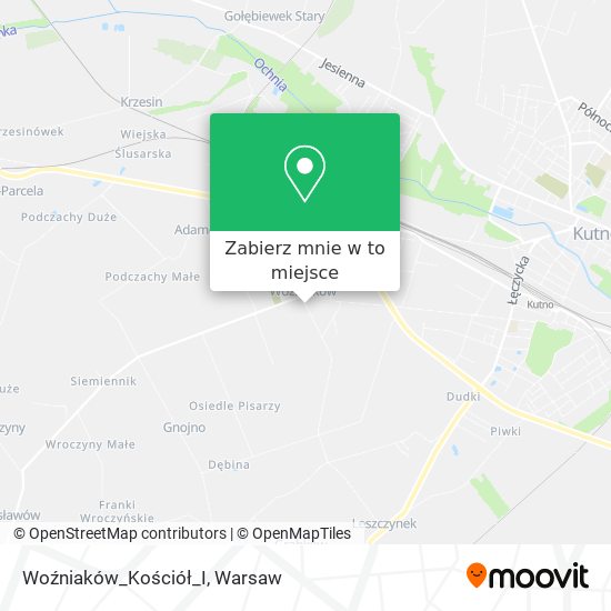 Mapa Woźniaków_Kościół_I