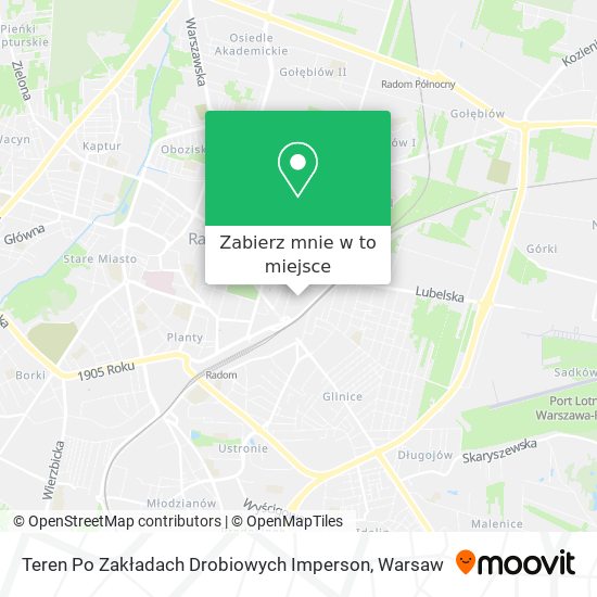 Mapa Teren Po Zakładach Drobiowych Imperson