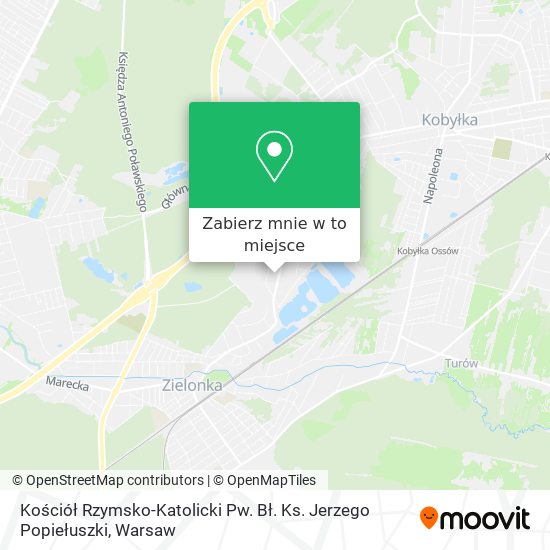 Mapa Kościół Rzymsko-Katolicki Pw. Bł. Ks. Jerzego Popiełuszki