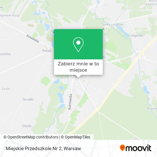 Mapa Miejskie Przedszkole Nr 2