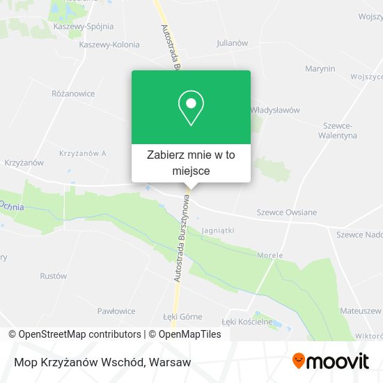 Mapa Mop Krzyżanów Wschód