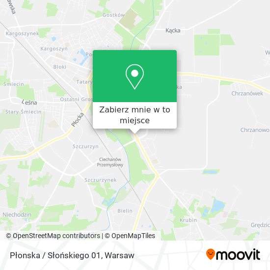 Mapa Płonska / Słońskiego 01