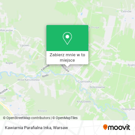 Mapa Kawiarnia Parafialna Inka