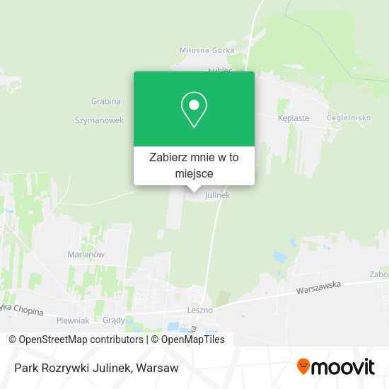 Mapa Park Rozrywki Julinek