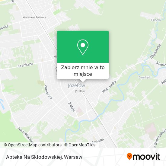 Mapa Apteka Na Skłodowskiej