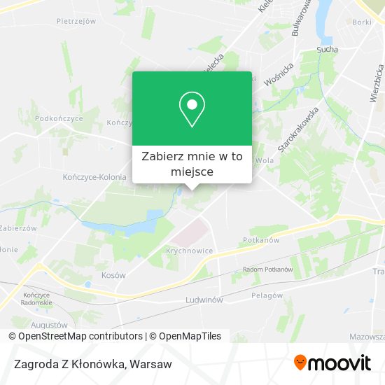 Mapa Zagroda Z Kłonówka