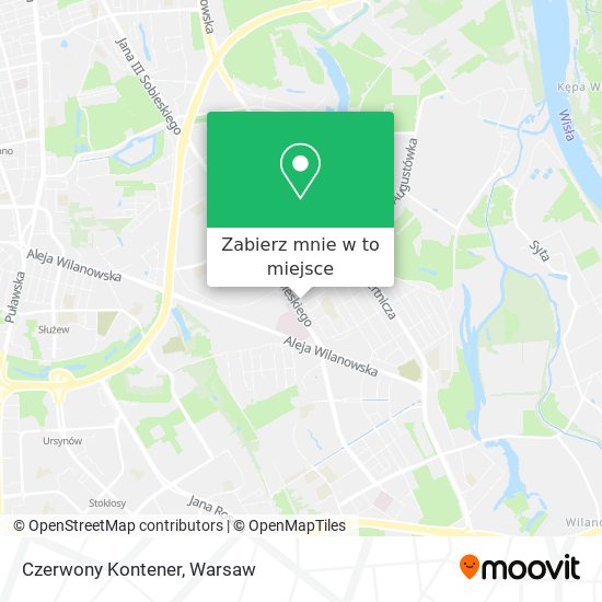 Mapa Czerwony Kontener