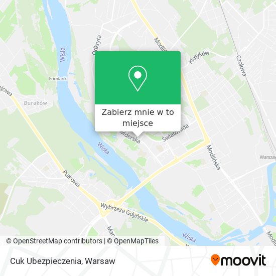 Mapa Cuk Ubezpieczenia