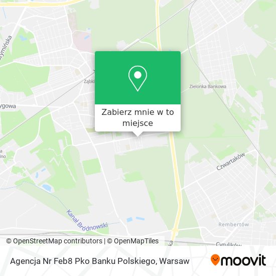 Mapa Agencja Nr Feb8 Pko Banku Polskiego