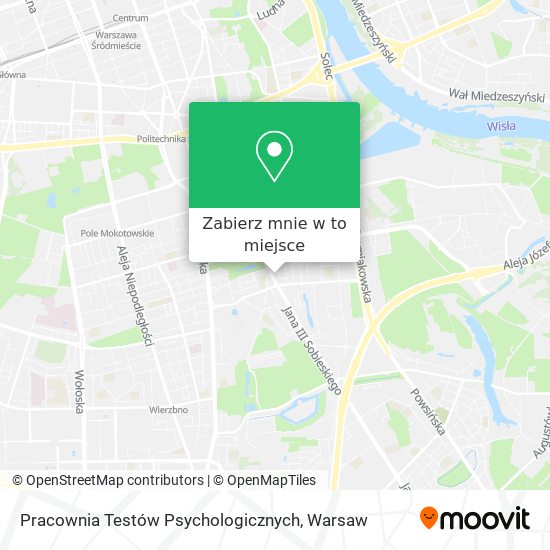 Mapa Pracownia Testów Psychologicznych