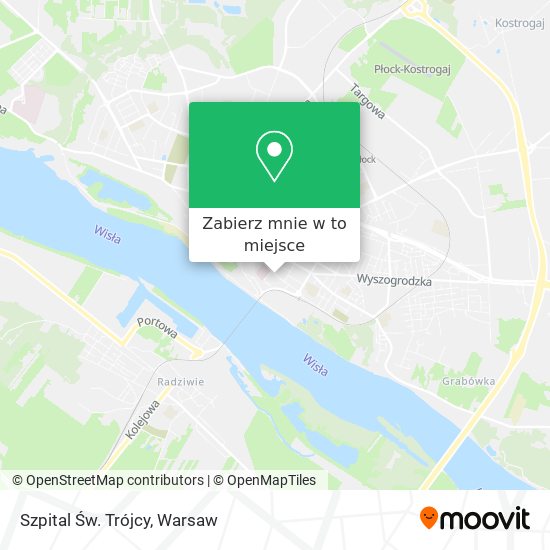 Mapa Szpital Św. Trójcy