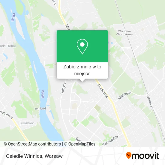Mapa Osiedle Winnica
