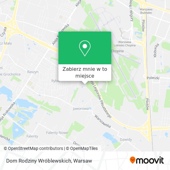 Mapa Dom Rodziny Wróblewskich