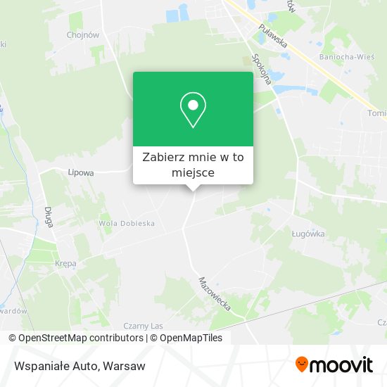 Mapa Wspaniałe Auto