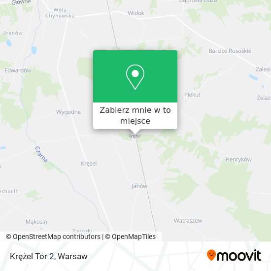 Mapa Krężel Tor 2