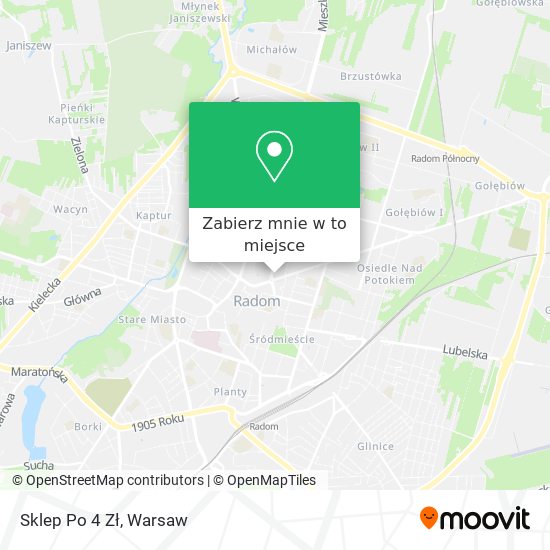 Mapa Sklep Po 4 Zł