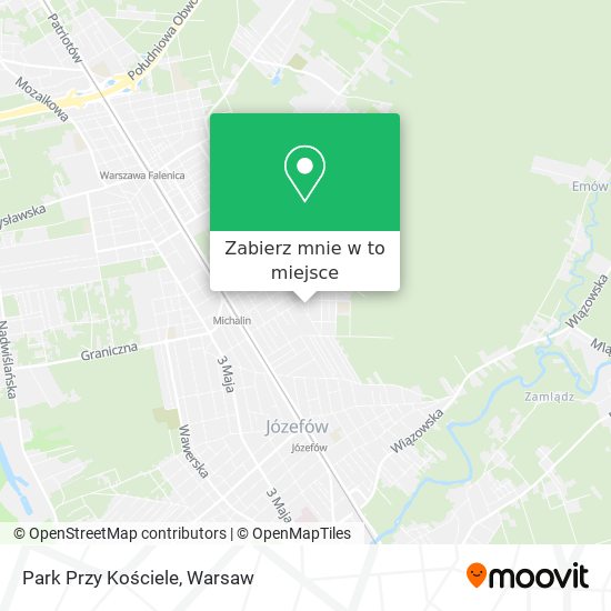 Mapa Park Przy Kościele