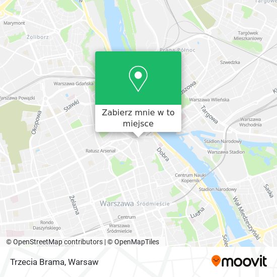 Mapa Trzecia Brama