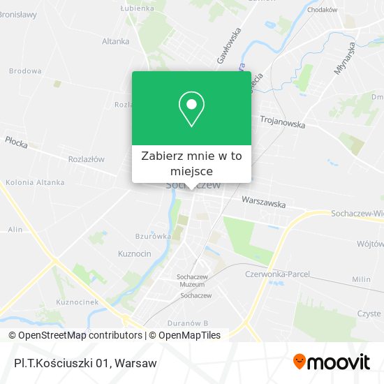 Mapa Pl.T.Kościuszki 01