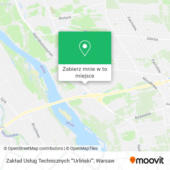 Mapa Zakład Usług Technicznych ""Urliński""