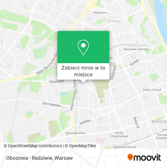 Mapa Obozowa - Radziwie