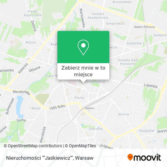 Mapa Nieruchomości ""Jaśkiewicz""