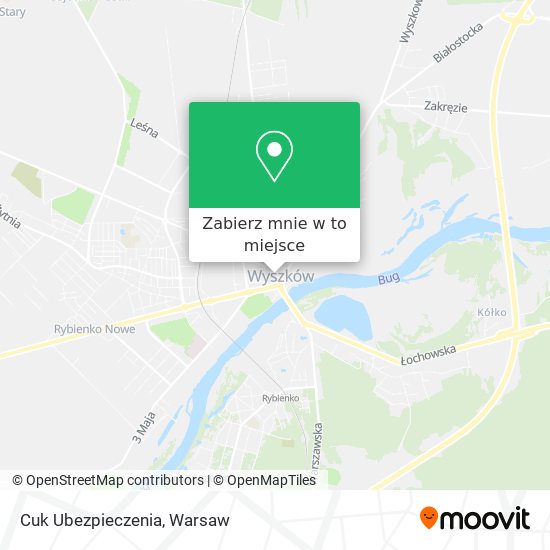 Mapa Cuk Ubezpieczenia