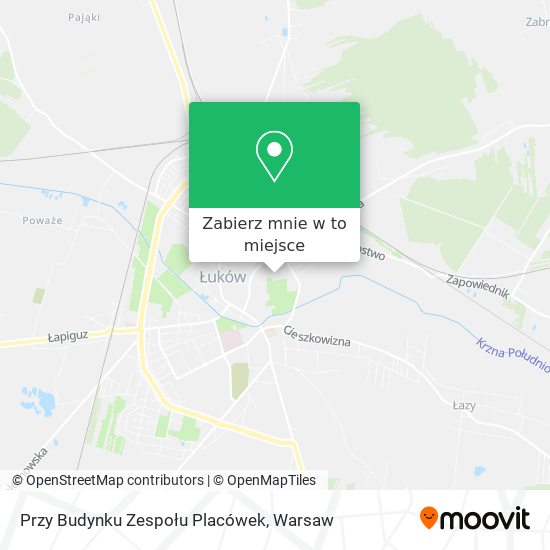 Mapa Przy Budynku Zespołu Placówek