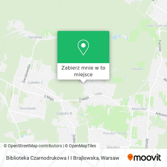 Mapa Biblioteka Czarnodrukowa I I Brajlowska