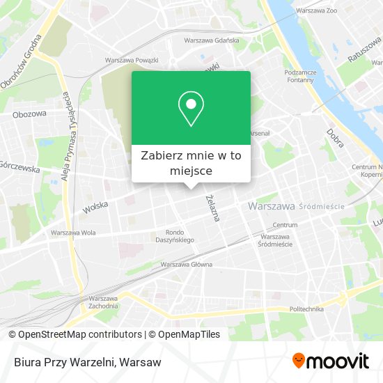 Mapa Biura Przy Warzelni