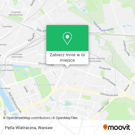 Mapa Pętla Wiatraczna